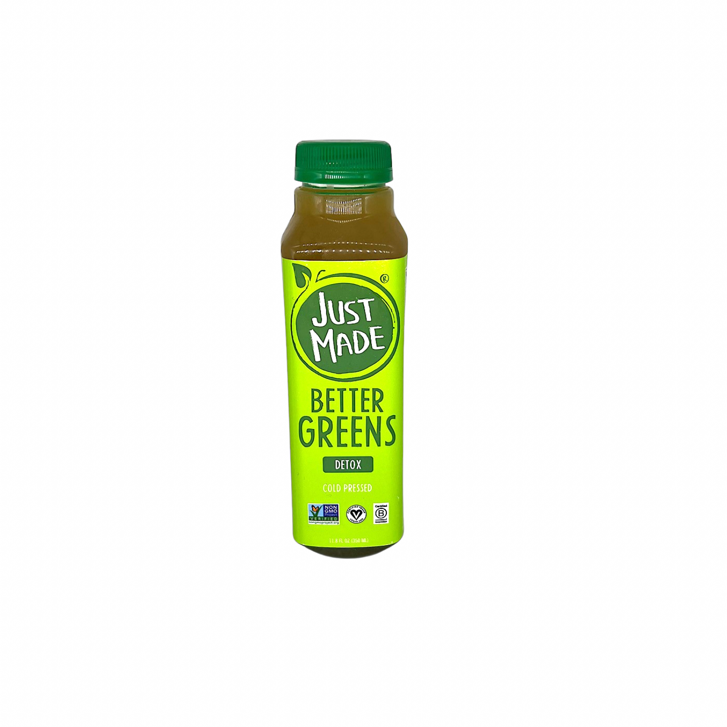 slide 1 of 2, Just Made Cold Pressed Purify Better Greens Juice 11.8 fl oz, 11.8 fl oz
