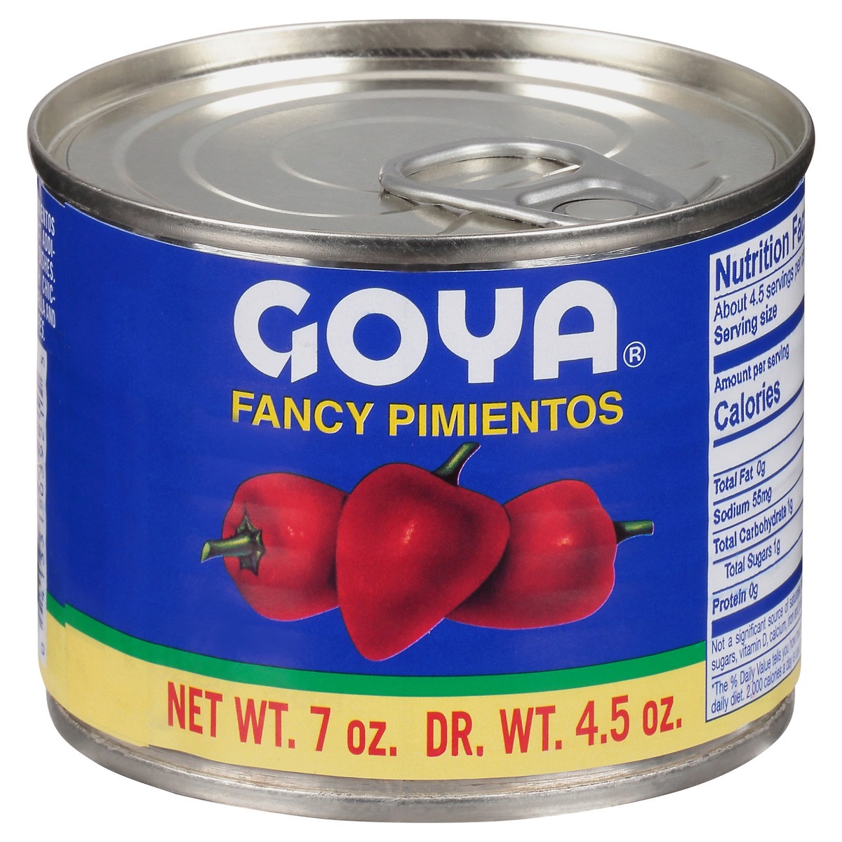 slide 1 of 1, Goya Fancy Pimientos 7 oz, 7 oz