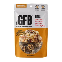 The GFB Gluten Free Bar Dark Chocolate Hazelnut Bites
