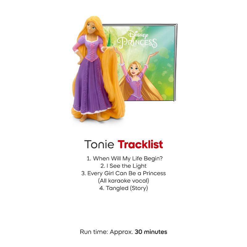 slide 6 of 7, tonies Disney Tangled Tonie Figurine: Rapunzel PVC Learning Accessory, Requires Starter Set, 1 ct