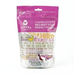 Sauder Red Beet Hard Boiled Eggs