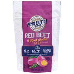 Sauder Red Beet Hard Boiled Eggs