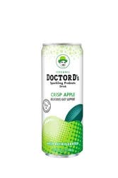 Doctor D's Organic Crisp Apple Sparkling Probiotic Drink 12 fl oz