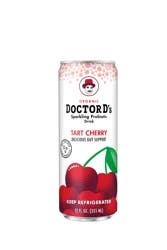 Doctor D's Sparkling Probiotic Drink Tart Cherry- 12 oz
