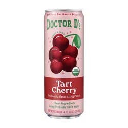 DR. DS Doctor D's Sparkling Probiotic Drink Tart Cherry, 12 Oz