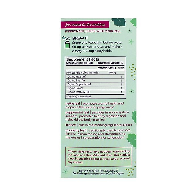 slide 3 of 4, Bundle Organics Peppermint Leaf Bump-Start Tea, 20 ct