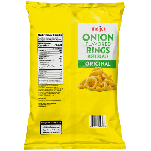 slide 4 of 5, Meijer Onion Rings Original 6 Oz, 6 oz