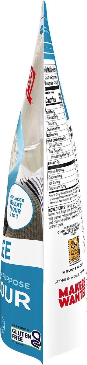 slide 5 of 6, Krusteaz Gluten Free All Purpose Flour, 32 oz