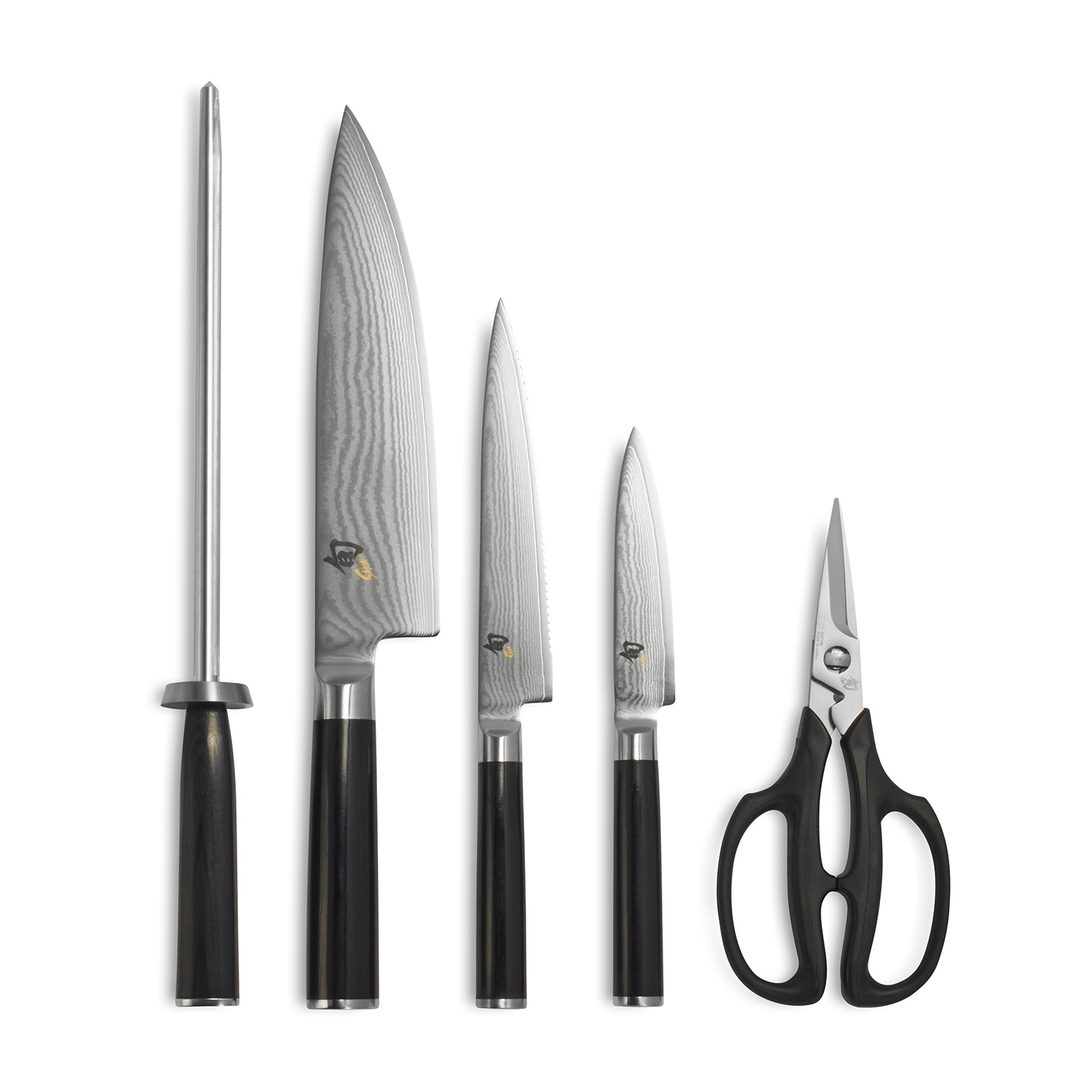 slide 1 of 1, Shun Classic Slimline Knife Block Set, 1 ct