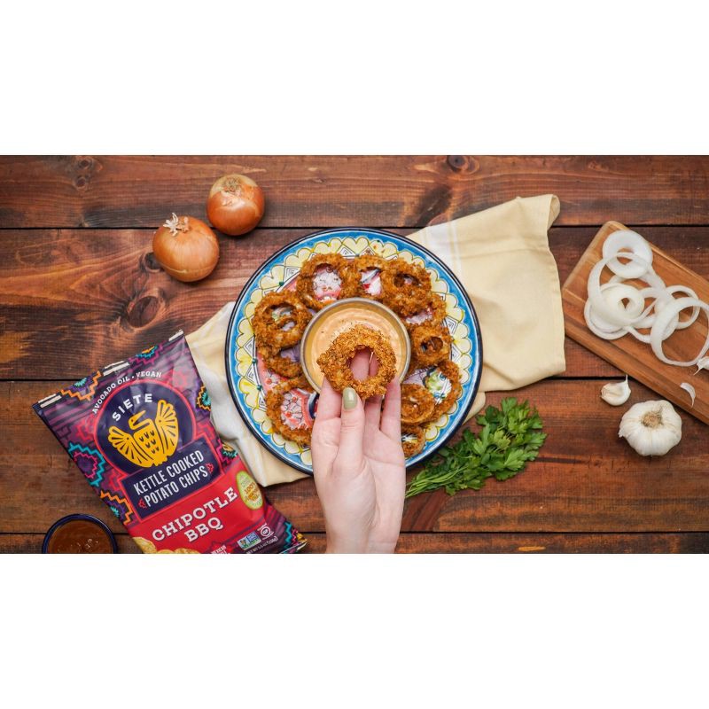 slide 8 of 8, Siete Chipotle BBQ Kettle Cooked Potato Chips - 5.5oz, 5.5 oz