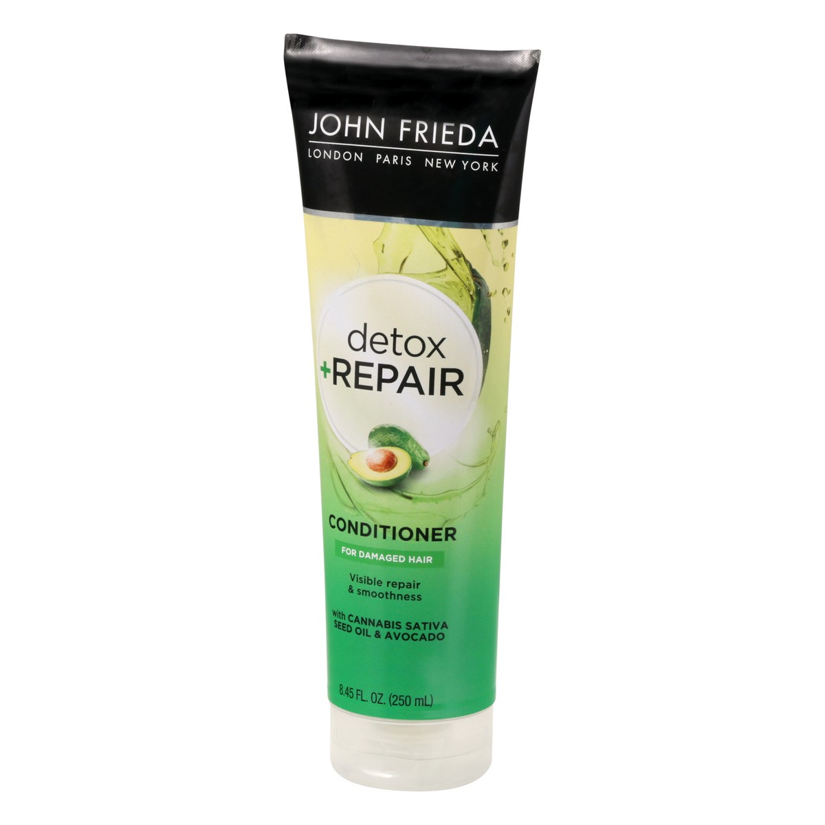 slide 3 of 9, John Frieda Repair Detox Cond, 8.45 fl oz