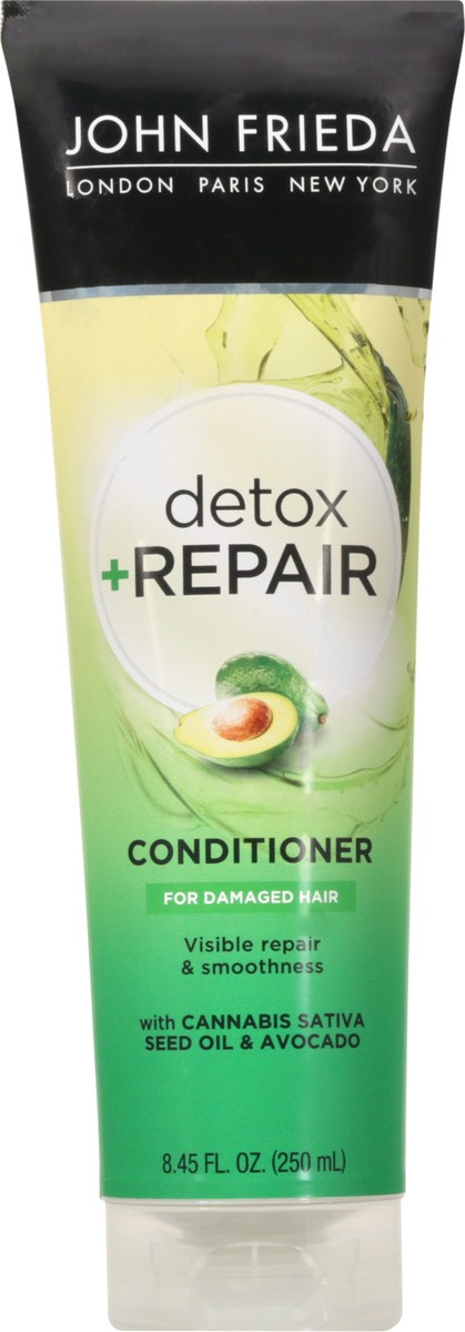 slide 1 of 9, John Frieda Repair Detox Cond, 8.45 fl oz