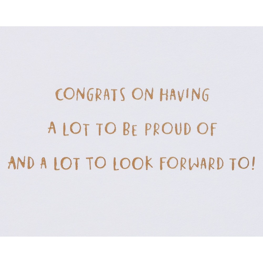 slide 3 of 5, American Greetings Graduation Card 'Lot to be Proud of', 1 ct