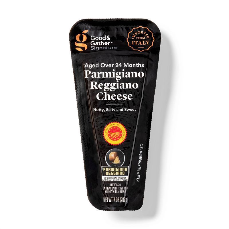 slide 1 of 3, Signature Parmigiano Reggiano Cheese - 7oz - Good & Gather™, 7 oz