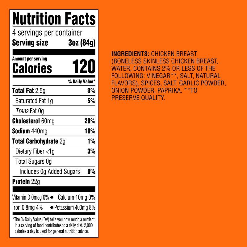 slide 5 of 5, Cajun Seasoned Grilled Chicken Breast Strips - 12oz - Good & Gather™, 12 oz