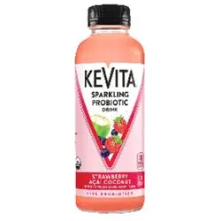 KeVita Organic Sparkling Probiotic Drink, Strawberry Acai Coconut
