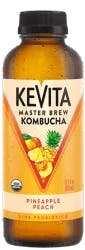 Kevita Master Brew Kombucha, Pineapple Peach