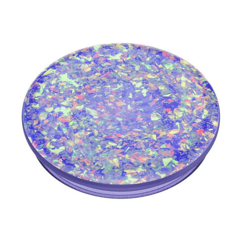 slide 2 of 5, PopSockets PopGrip Cell Phone Confetti Grip & Stand - Ice Purple, 1 ct