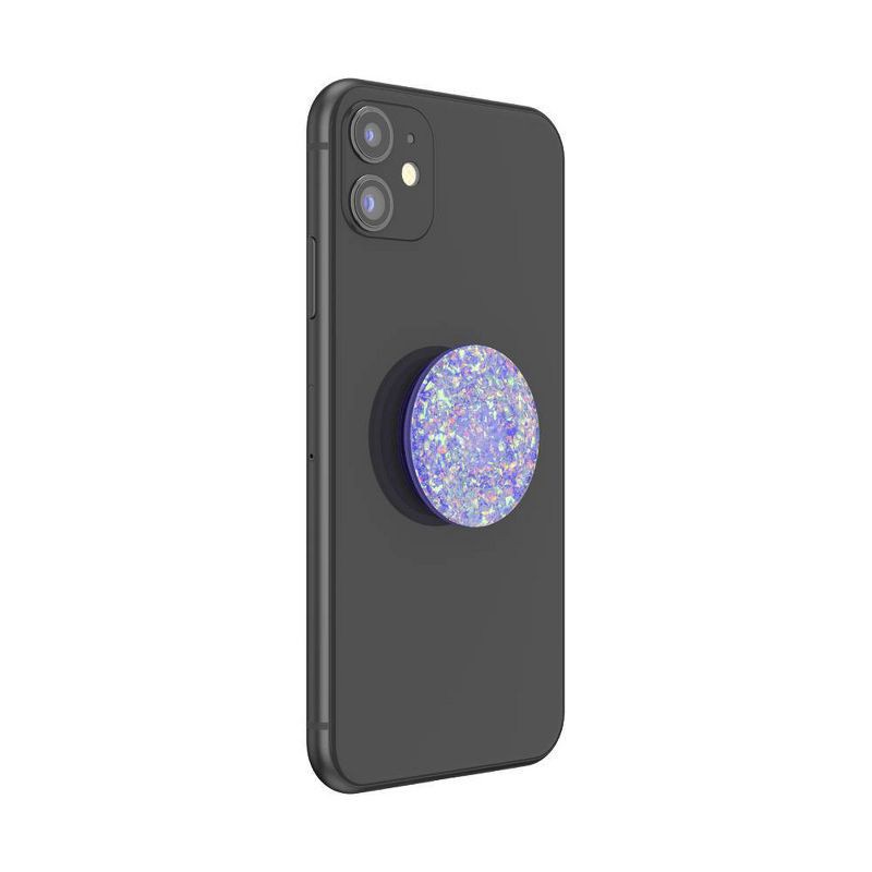 slide 4 of 5, PopSockets PopGrip Cell Phone Confetti Grip & Stand - Ice Purple, 1 ct