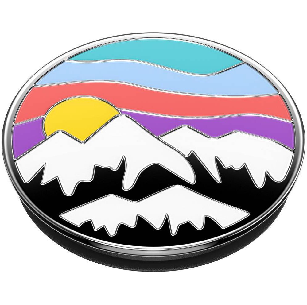 slide 2 of 5, PopSockets PopGrip Enamel Cell Phone Grip & Stand - Altitude Adjustment, 1 ct