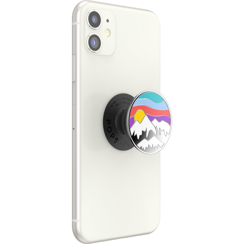 slide 5 of 5, PopSockets PopGrip Enamel Cell Phone Grip & Stand - Altitude Adjustment, 1 ct