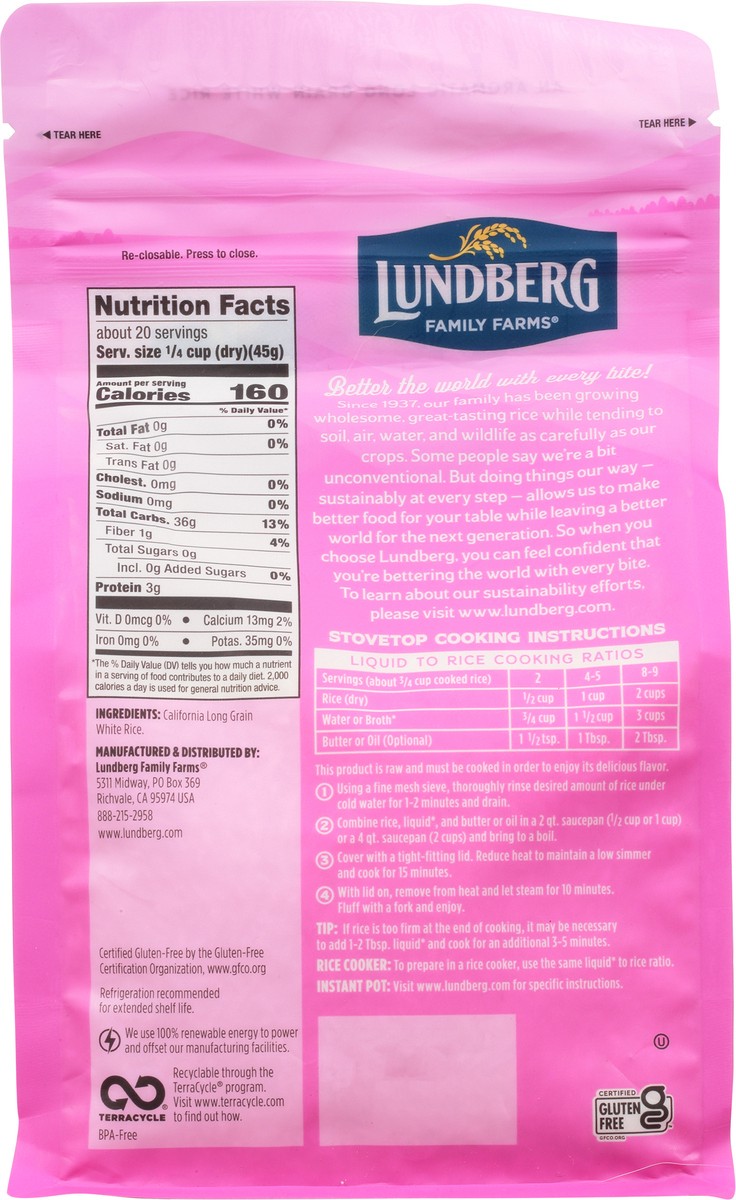 slide 5 of 13, Lundberg Family Farms California White Jasmine Gourmet Rice - 32 oz, 32 oz