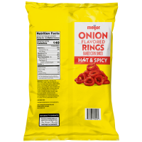 slide 3 of 5, Meijer Onion Rings Flaming Hot 6 Oz, 6 oz