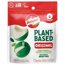 Mini Babybel Babybel Plant-Based Vegan Cheese Alternative - 4.23oz/6ct