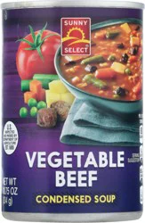Sunny Select Vegetable Beef Condensed Soup 10.75 oz