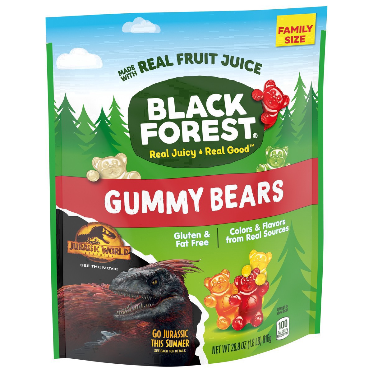 slide 16 of 35, Black Forest Gummy Bears with Real Fruit Juice, 