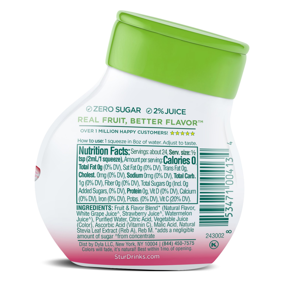 slide 2 of 2, Stur Zero Sugar Strawberry Watermelon Liquid Water Enhancer 1.62 fl oz, 1.42 oz