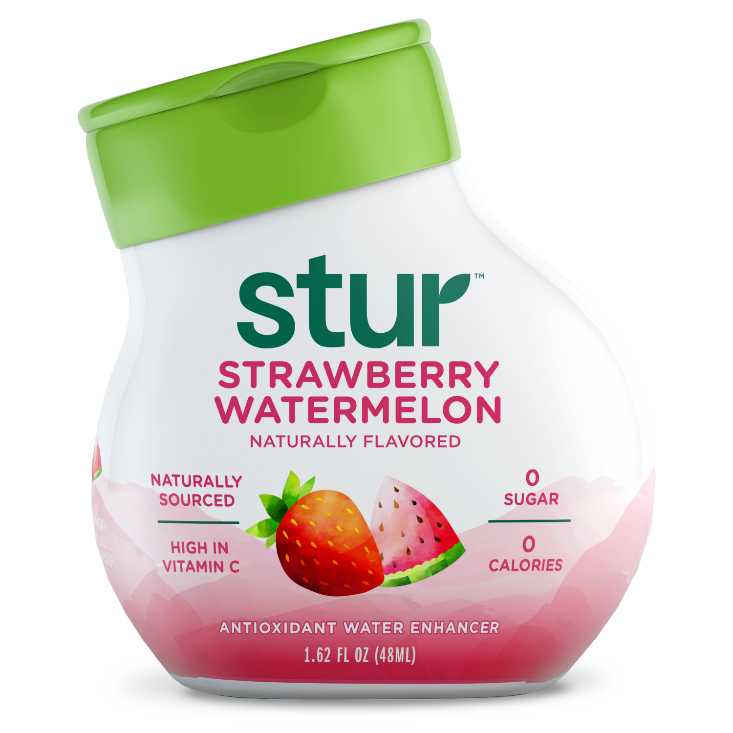 slide 1 of 2, Stur Zero Sugar Strawberry Watermelon Liquid Water Enhancer 1.62 fl oz, 1.42 oz