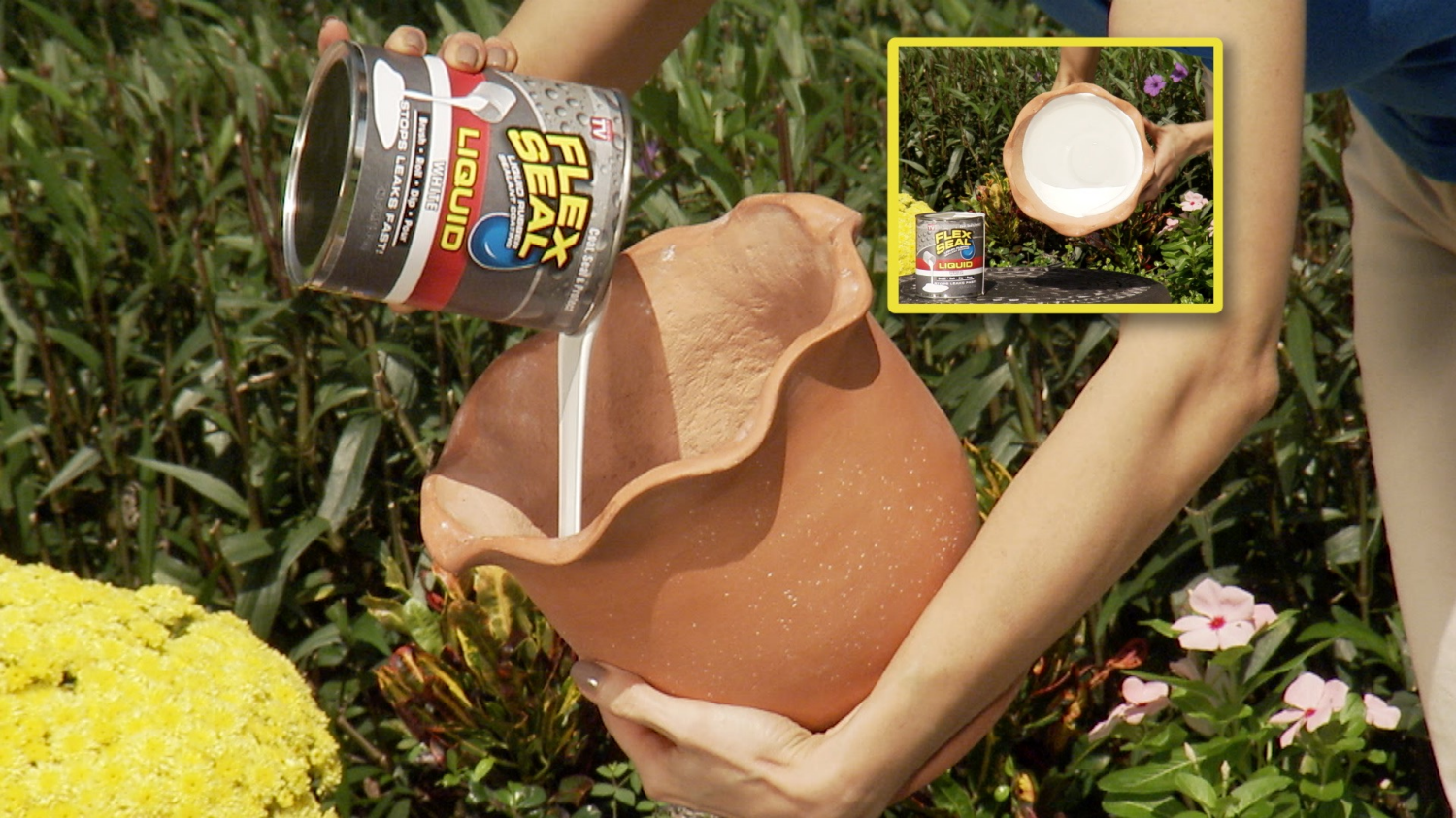 slide 3 of 4, Flex Seal Liquid White Liquid Rubber Sealant Coating, 32 oz