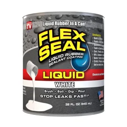 Flex Seal Liquid White Liquid Rubber Sealant Coating