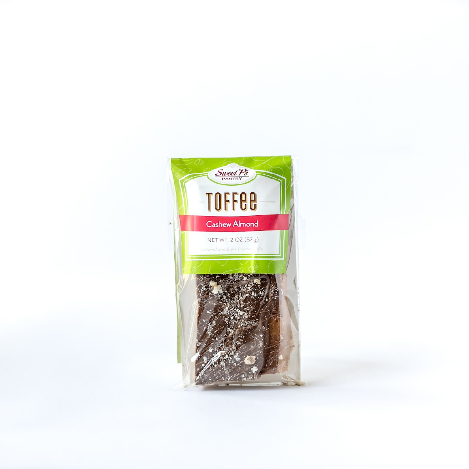 slide 1 of 1, Swwet P's Cashew Almond Toffee Bar 2oz, 2 oz