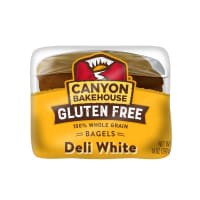 slide 21 of 21, Canyon Bakehouse® gluten free deli white bagels, 14 oz