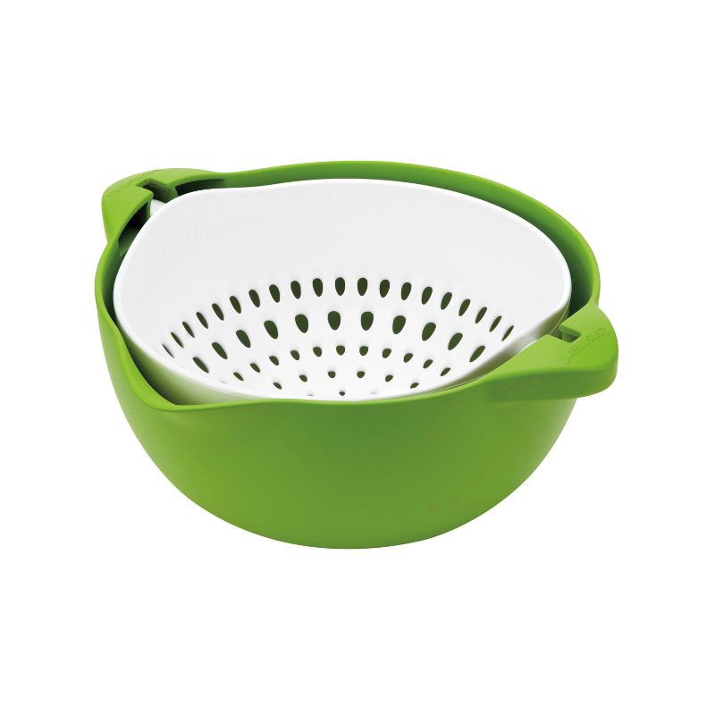 OXO Softworks Colander with Green Handles