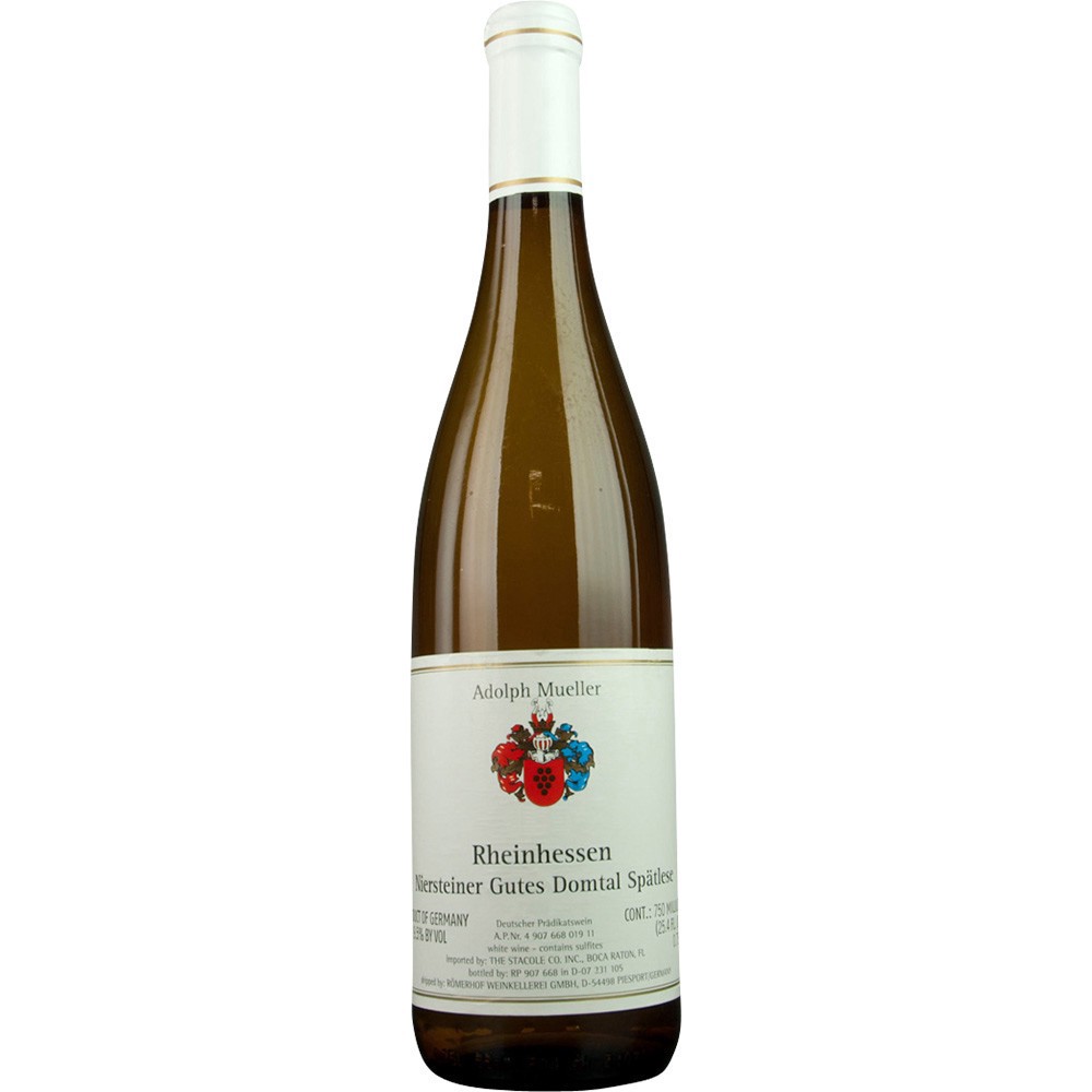 slide 1 of 1, Adolph Mueller Mueller Niersteiner Spatlese, 750 ml