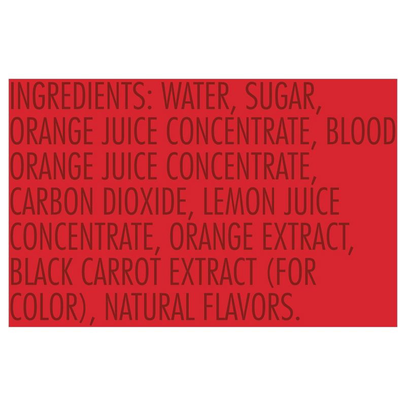slide 8 of 8, Sanpellegrino Blood Orange Italian Sparkling Beverage - 6pk/11.15 fl oz Cans, 6 ct; 11.15 fl oz