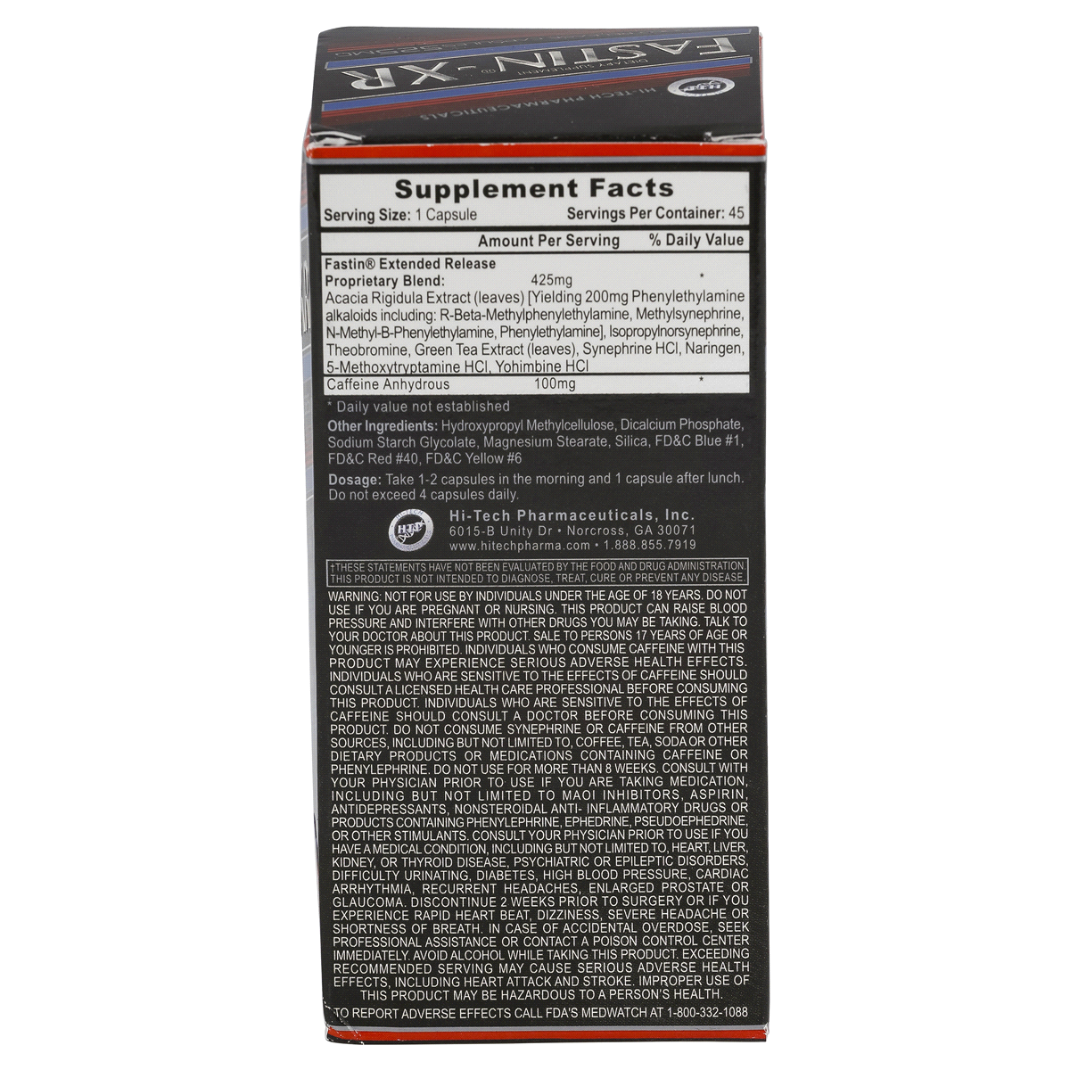 slide 3 of 4, Fastin Weight Loss Aid, 525 mg, Extended Release Capsules, 45 ct