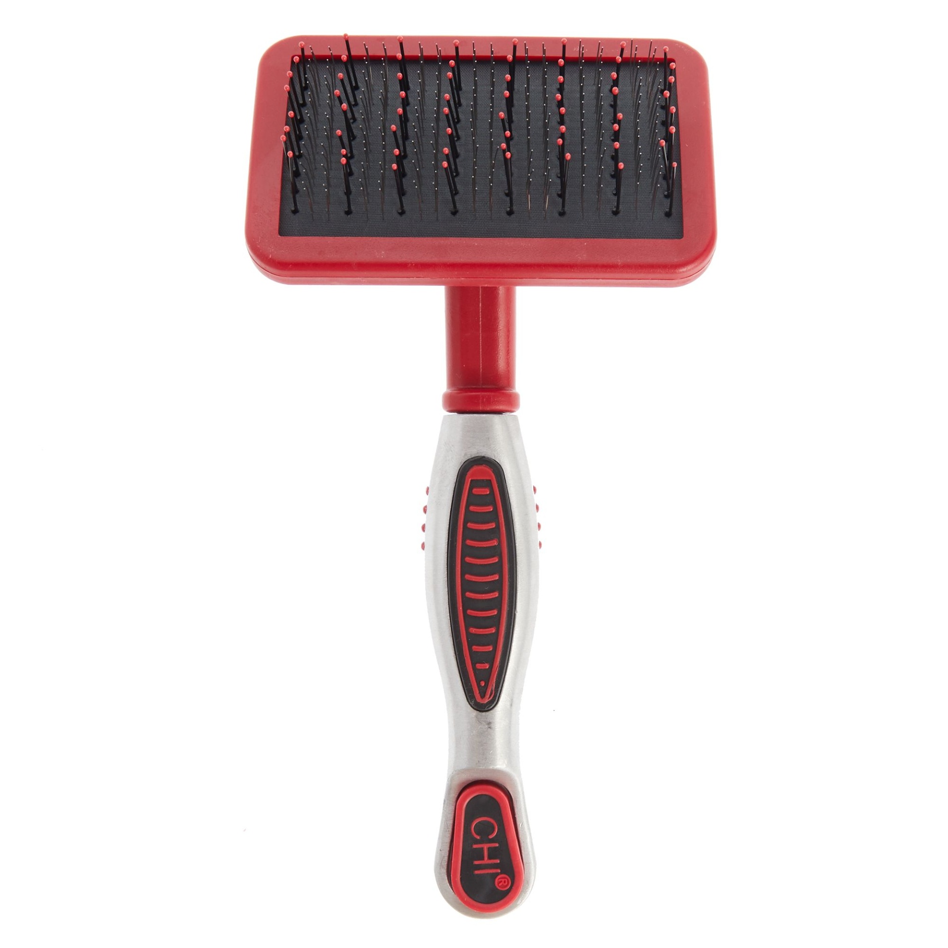 slide 1 of 1, CHI Combo Slicker with Detangling Pin Dog Brush, 1 ct
