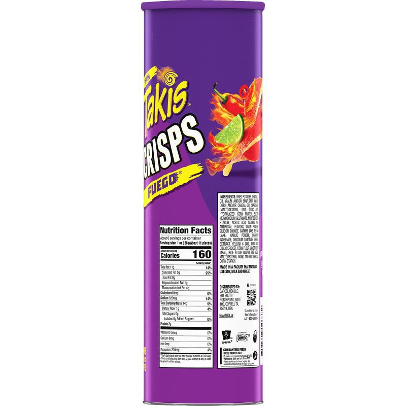 slide 2 of 7, Takis Potato Crisps Chips - 5.5oz, 5.5 oz