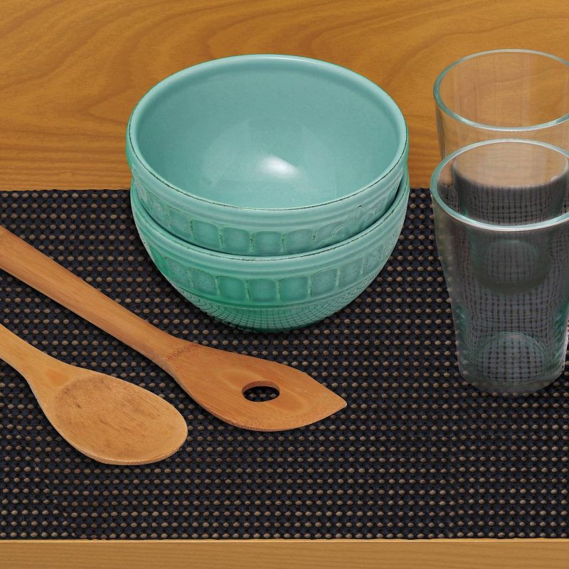 slide 5 of 5, Con-Tact Excel Grip Black 12"x10ft, 10 ft