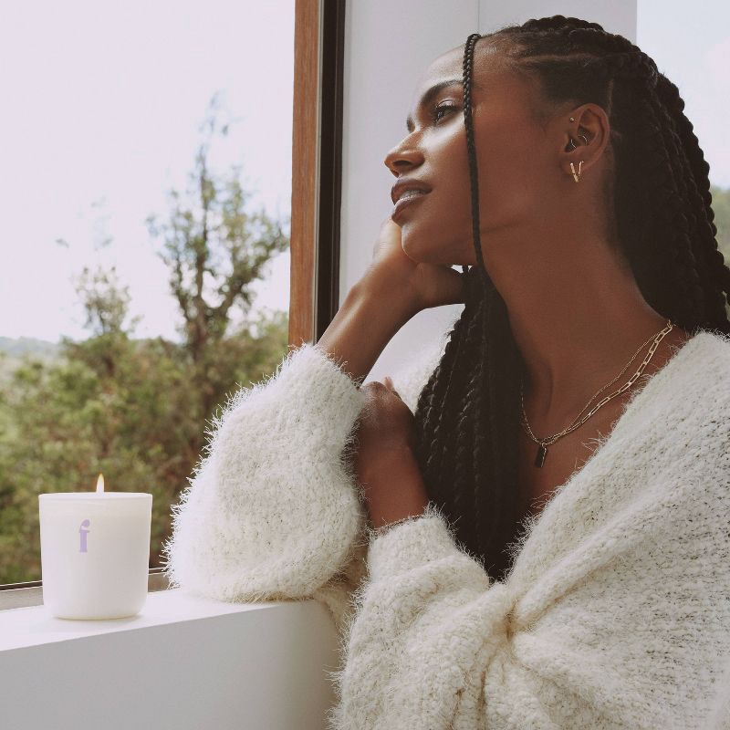 slide 4 of 7, Being Frenshe Reset Candle with Essential Oils to Calm & Relax - Lavender Cloud - 7oz, 7 oz