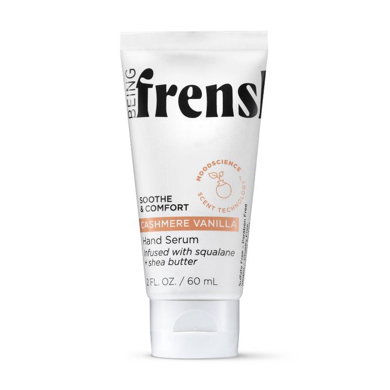 slide 1 of 7, Being Frenshe Hydrating Hand Serum Lotion with Squalane & Shea Butter Cashmere Vanilla Scented - 2 fl oz, 2 fl oz