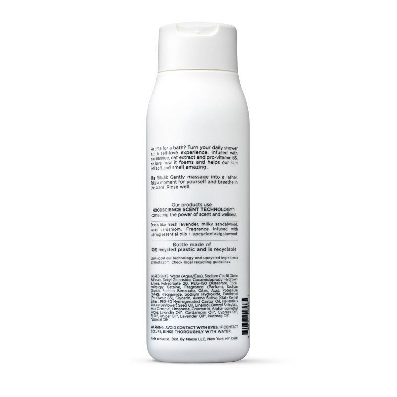 slide 2 of 7, Being Frenshe Renewing and Hydrating Clean Body Wash with Niacinamide - Floral Lavender Cloud - 14 fl oz, 14 fl oz