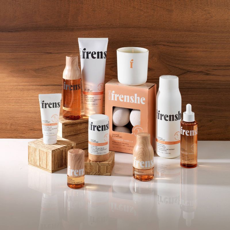 slide 9 of 9, Being Frenshe Glow On Roll-On Fragrance with Essential Oils - Fresh Cashmere Vanilla - 0.84 fl oz, 0.84 fl oz