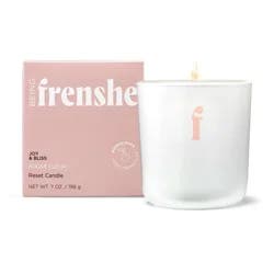Being Frenshe Coconut & Soy Wax Reset Candle with Essential Oils - Solar Fleur - 7oz