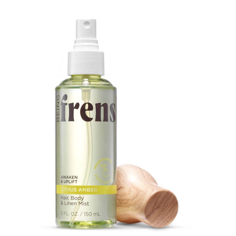 slide 2 of 7, Being Frenshe Women's Hair, Body & Linen Mist Body Spray with Essential Oils - Citrus Amber - 5 fl oz, 5 fl oz