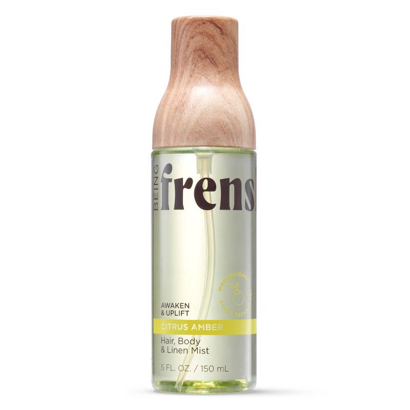 slide 1 of 7, Being Frenshe Women's Hair, Body & Linen Mist Body Spray with Essential Oils - Citrus Amber - 5 fl oz, 5 fl oz
